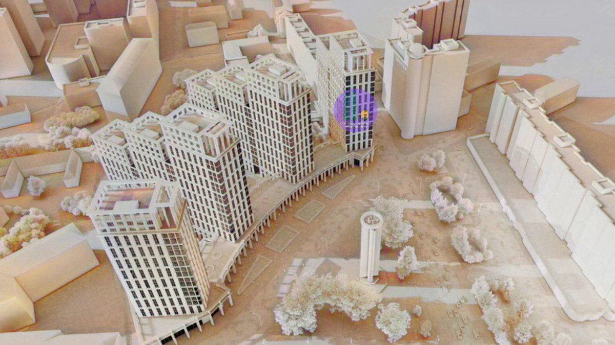 Один из проектов застройки Тишинки. Источник t.me/stroi_news