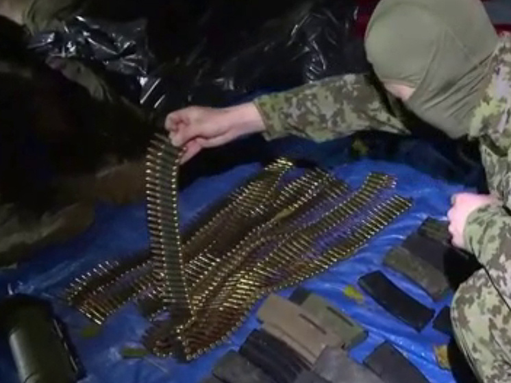 Кадр из видео ЦОС ФСБ 