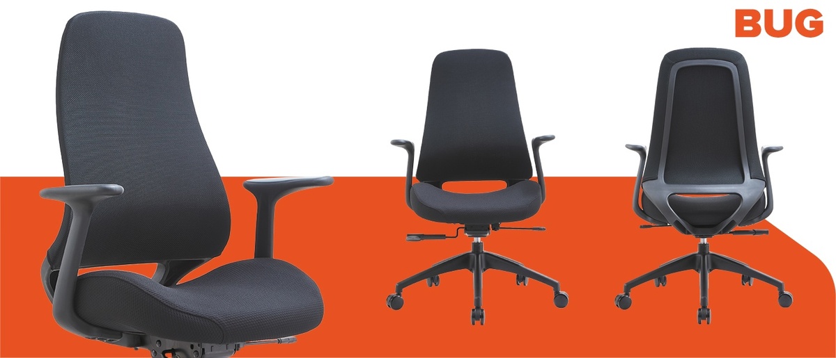 Кресло Everprof Bug в лаконичном стиле подходит для любого офиса. Черная износостойкая ткань, приятная на ощупь, проста в уходе и обеспечивает комфорт. Эргономичная спинка и подлокотники поддерживают спину и снимают напряжение в плечах.