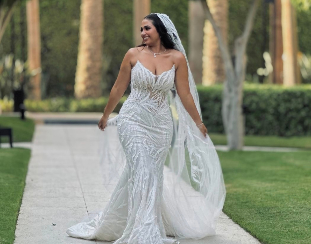 Египетская невеста из высшего общества. Здесь и далее источник - Pigeon weddings