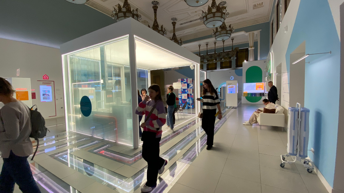 Зал "Квартира" в музее городского хозяйства 