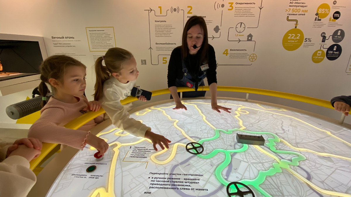 Зал "Водоснабжение" в музее городского хозяйства