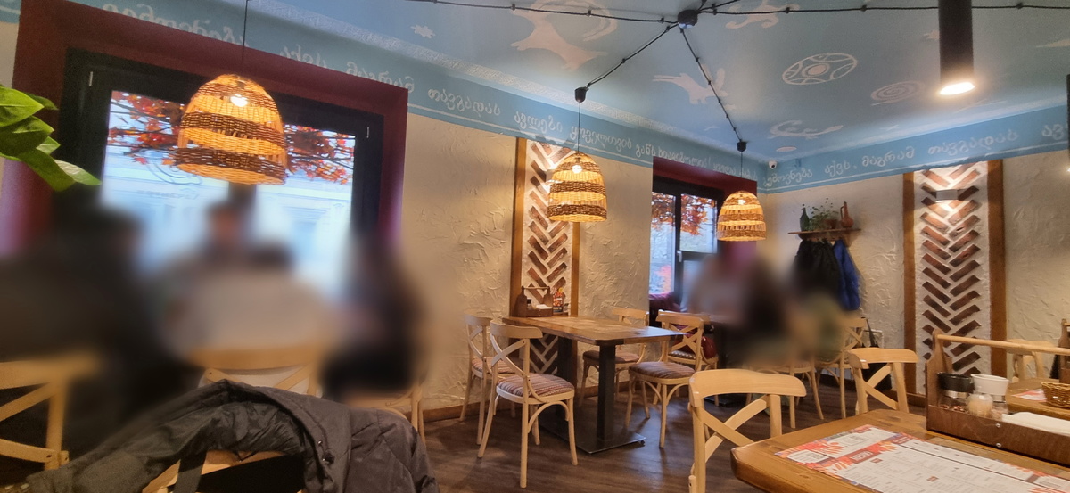 "Старик Хинкалыч", интерьер