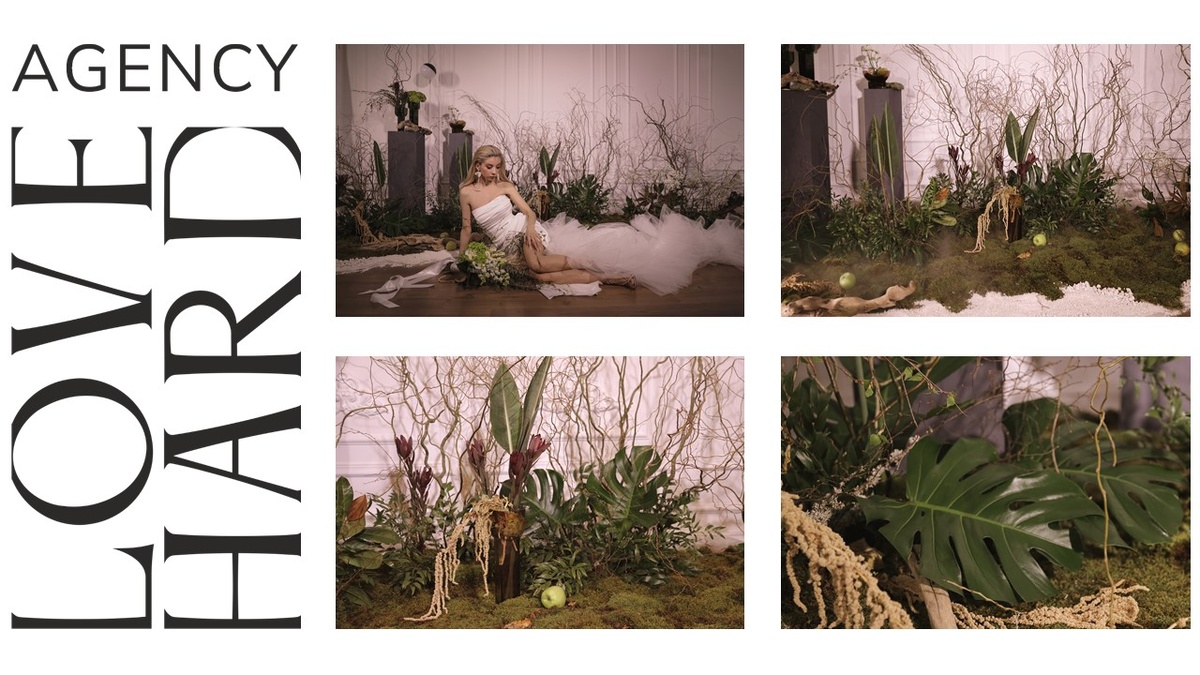 Идея и реализация проекта от LOVE HARD AGENCY, свадьба Егора и Анастасии. Проект ЕВА