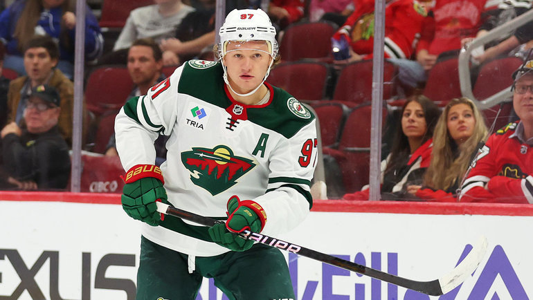    Нападающий «Миннесоты» Кирилл Капризов. Getty Images
