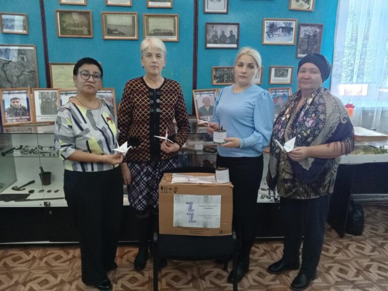    Жители Кваркенского района приняли участие в акции «Посылка солдату» Кристина Просвиркина