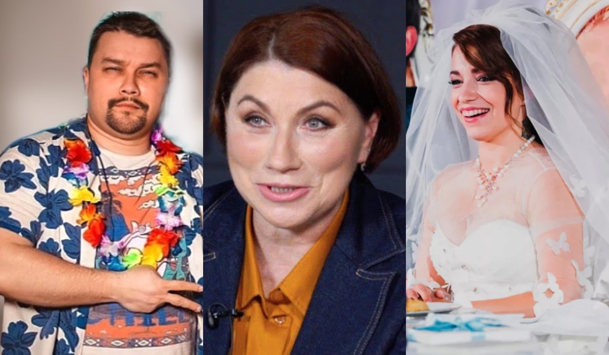 на фото Роза Сябитова и её дочь и сын