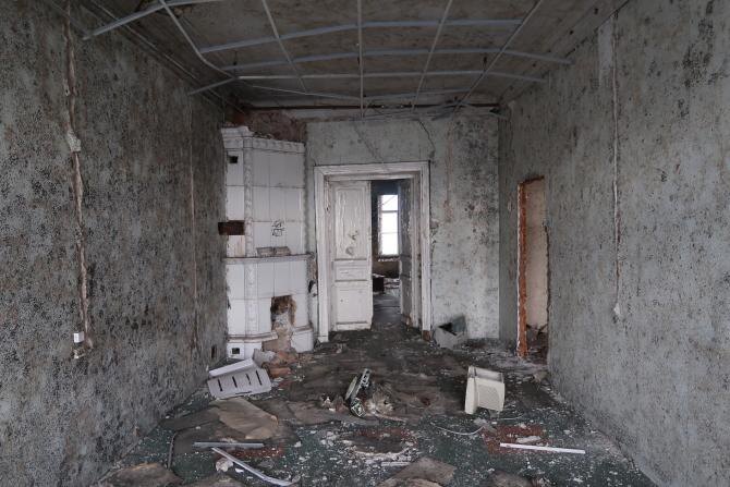 Остатки интерьера в доме Фролова. Фото: citywalls