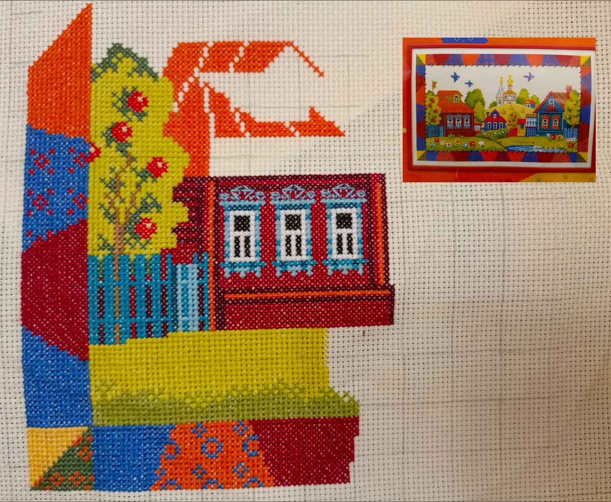 Панна "Деревня Лужайкино"