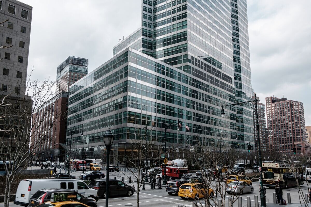 Здание банка Goldman Sachs в Нью-Йорке 