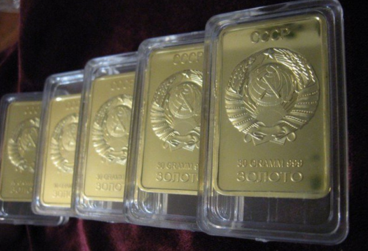 30 грамм золота
