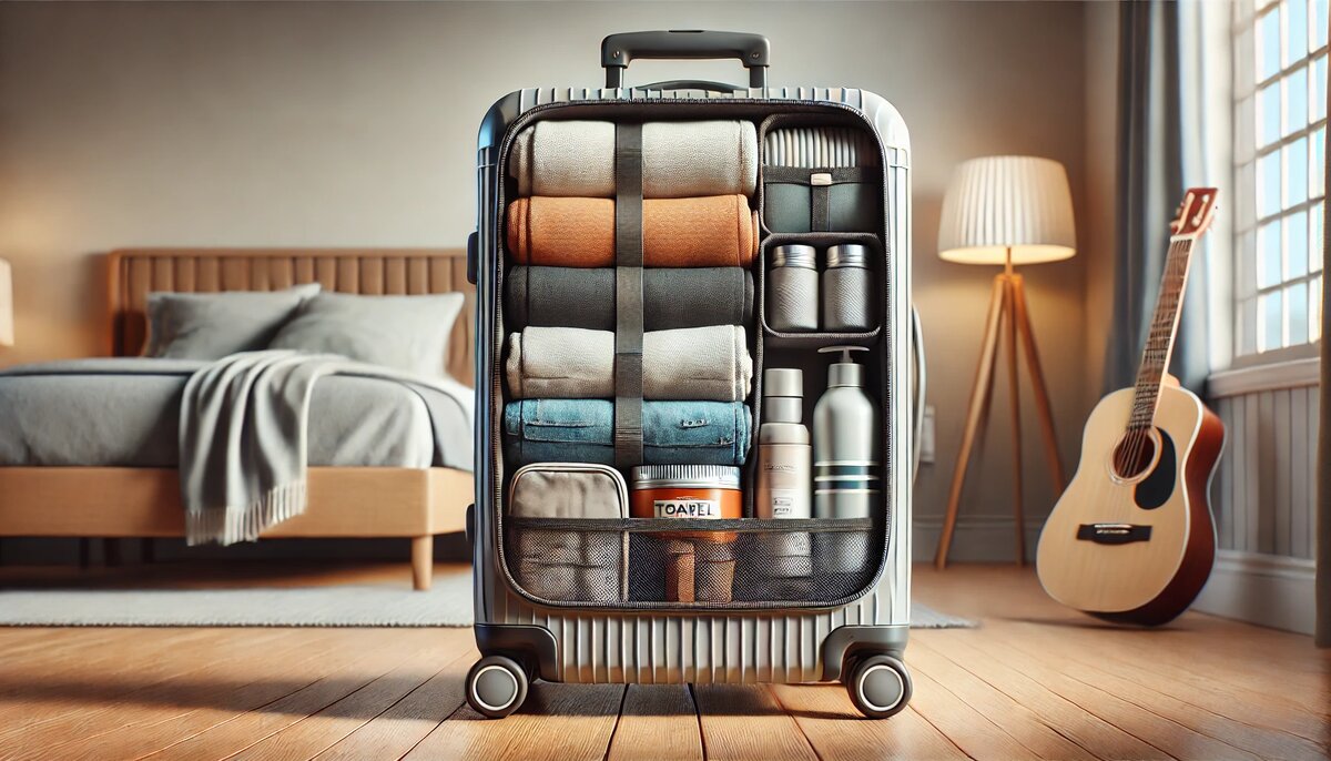 Складываем вещи в чемодан правильно