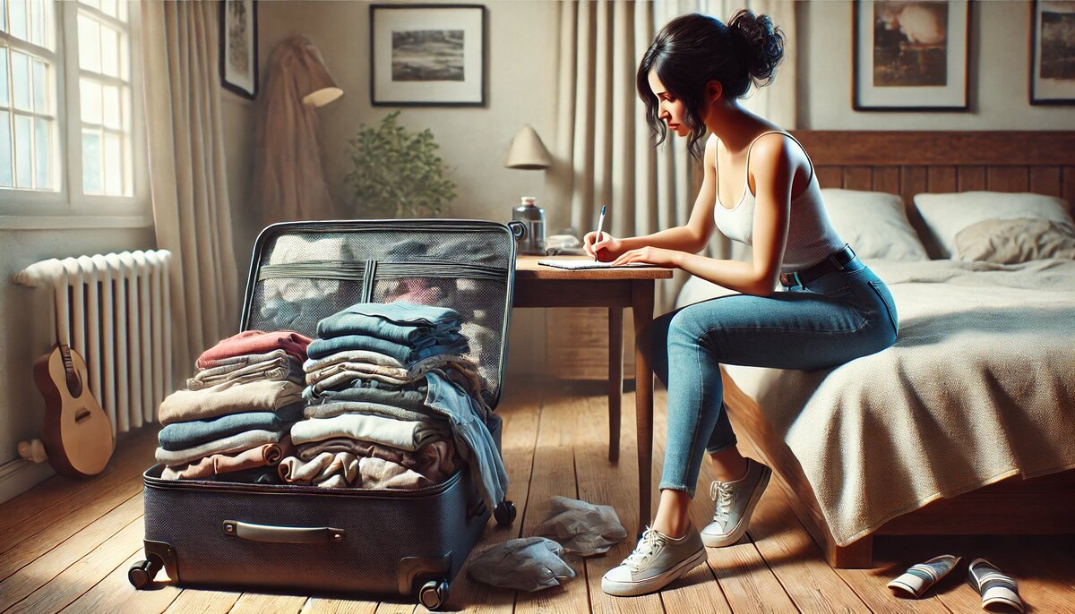 Для сбора чемодана нужен список вещей