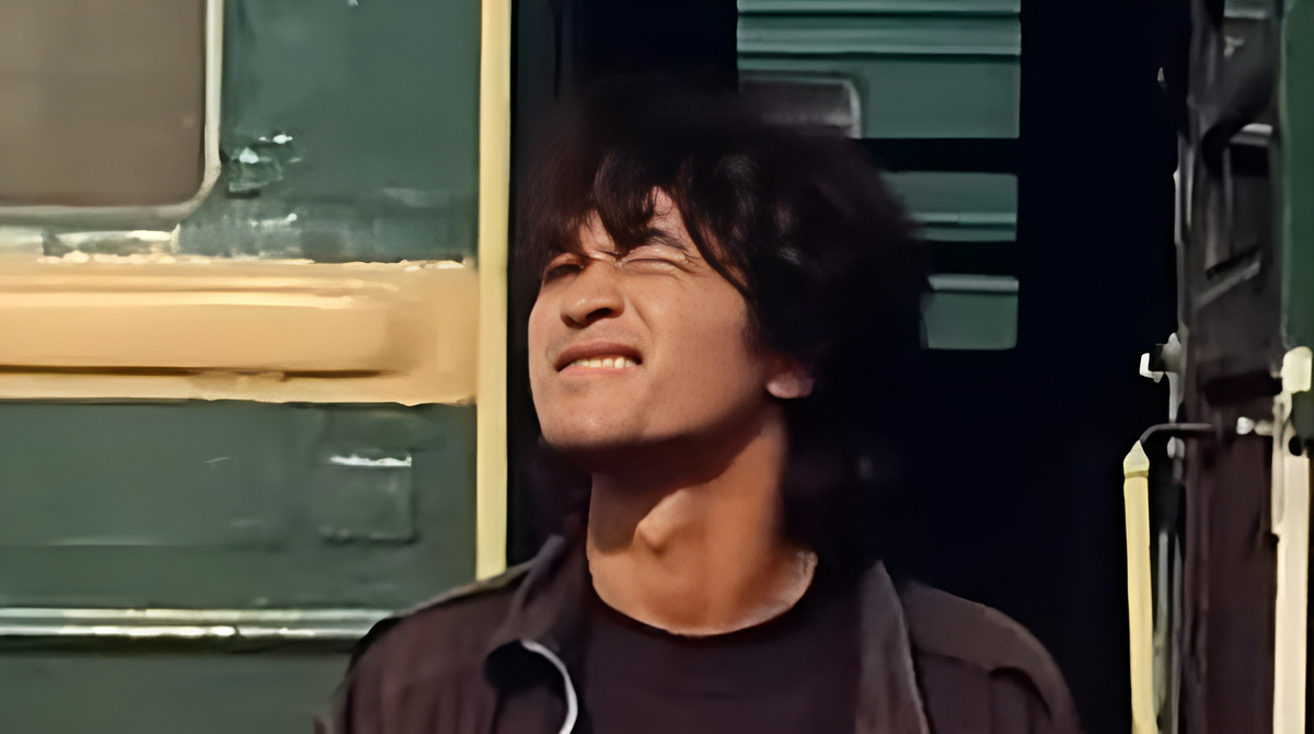 Виктор Цой (кадр из фильма "Игла")