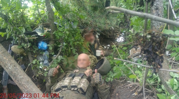 Мы с Оззи на позиции. Фото автора