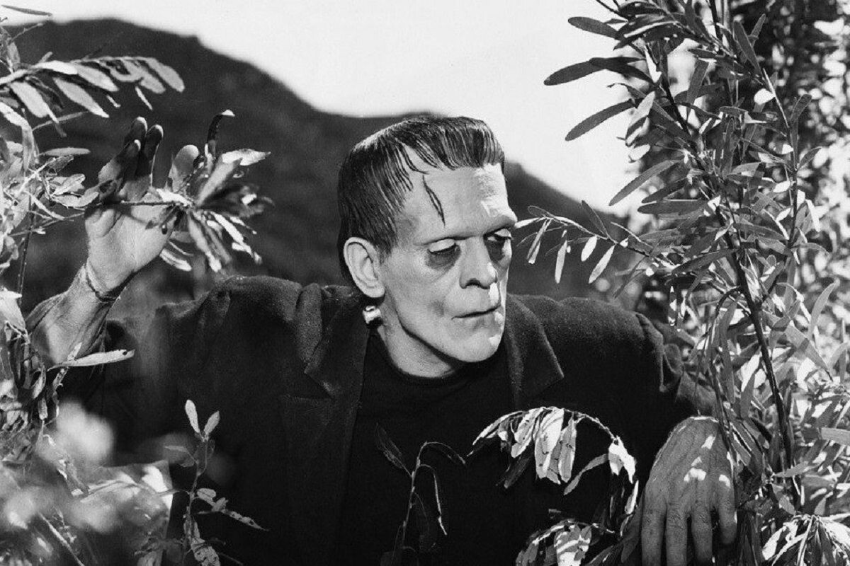 Культовый облик чудовища сильно отличается от оригинального образа. Источник: кадр из фильма «Франкенштейн»/ Universal Pictures📷
