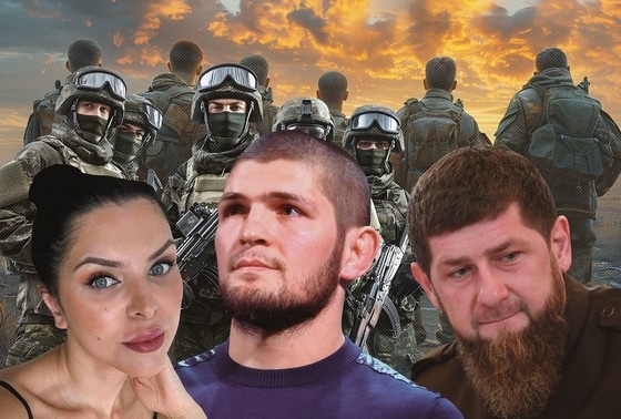    Ада Магомедбегова, Хабиб Нурмагомедов, Рамзан Кадыров