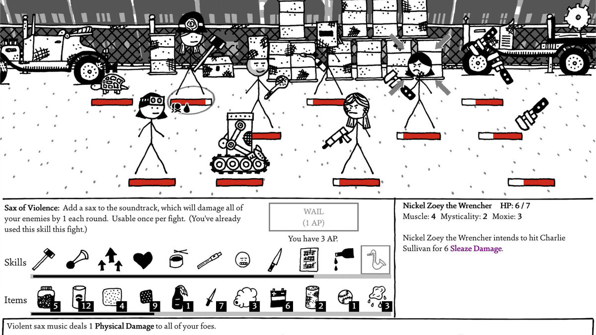    Галерея игры Shadows Over Loathing