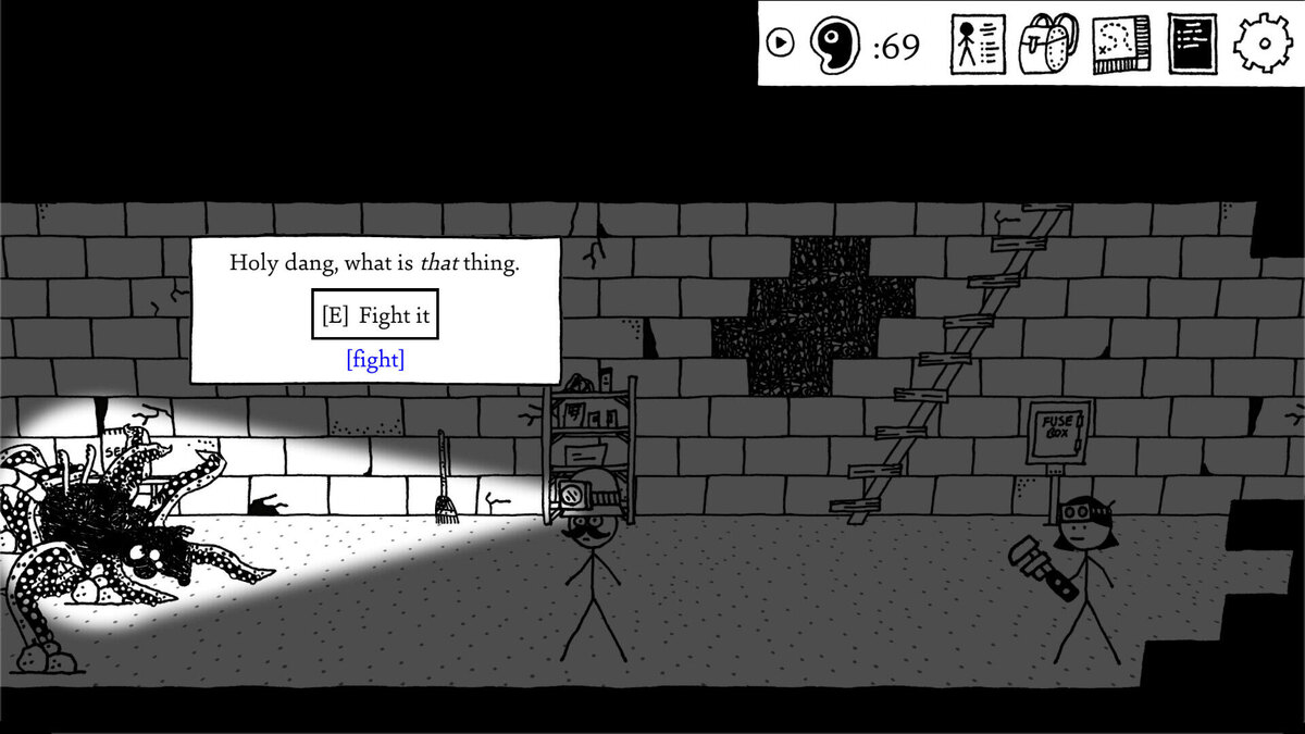    Галерея игры Shadows Over Loathing