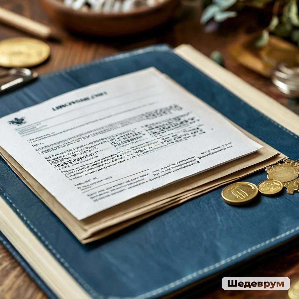 Квитанция ЖКХ 