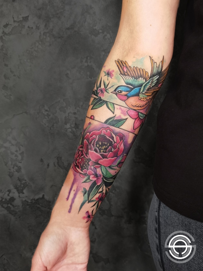 Догадались, что это работа с перекрытием?