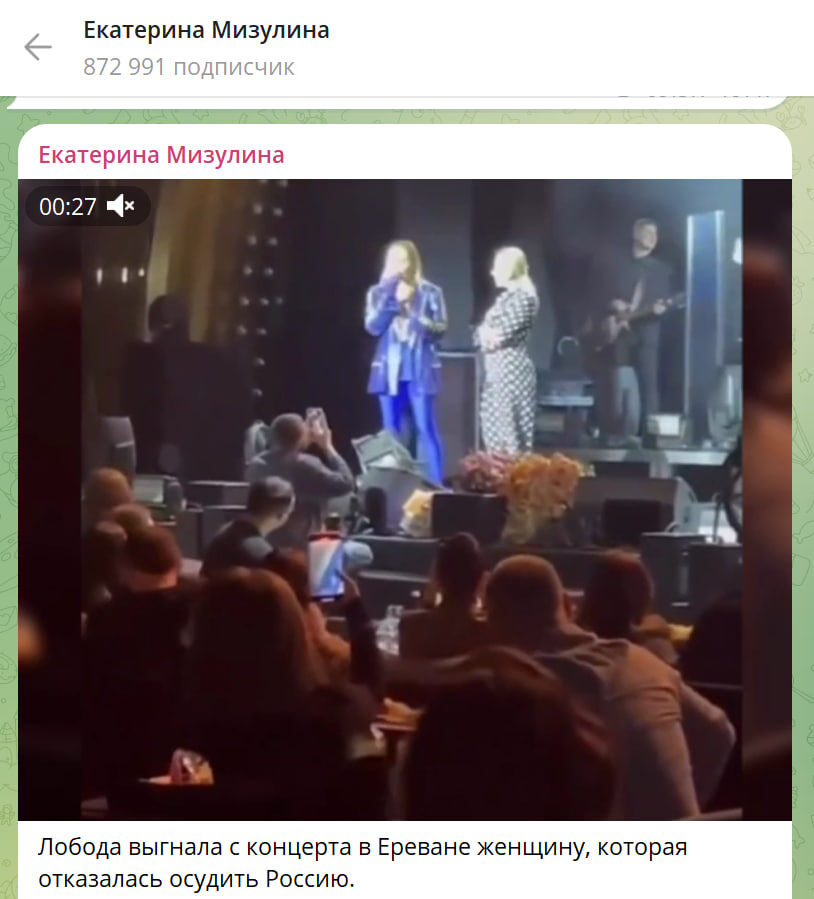    СКРИНШОТ: ЕКАТЕРИНА МИЗУЛИНА/ТЕЛЕГРАМ