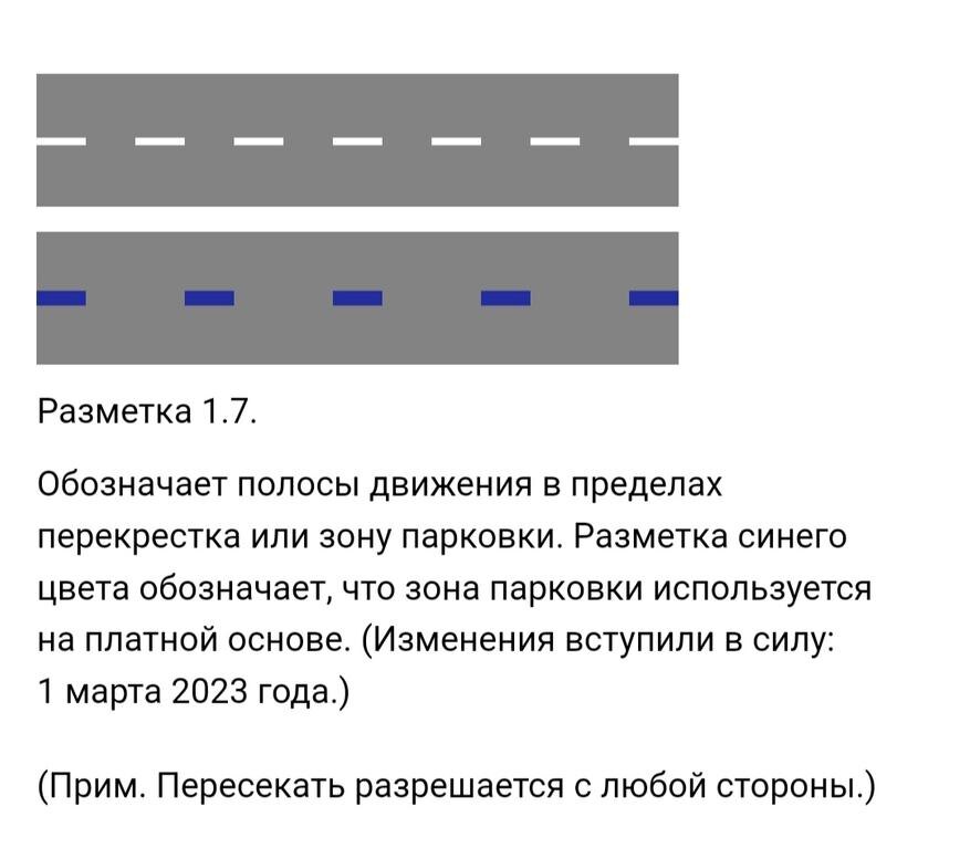 Что означает синяя прерывистая разметка на парковках. Что означает синяя прерывистая разметка на парковках