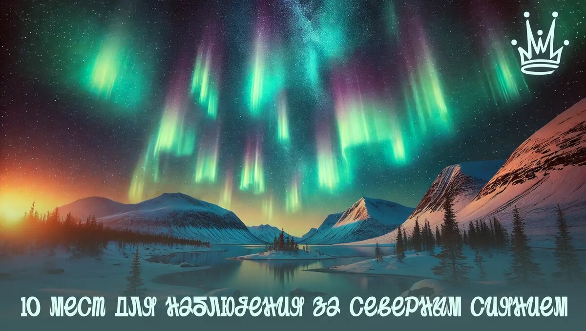 10 лучших мест для наблюдения за северным сиянием