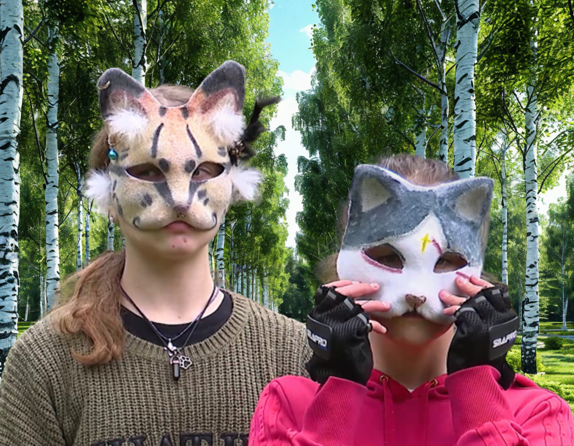 *Квадроберы - Представители субкультуры передвигаются по улицам, паркам или другим общественным местам, подражая повадкам животных. 