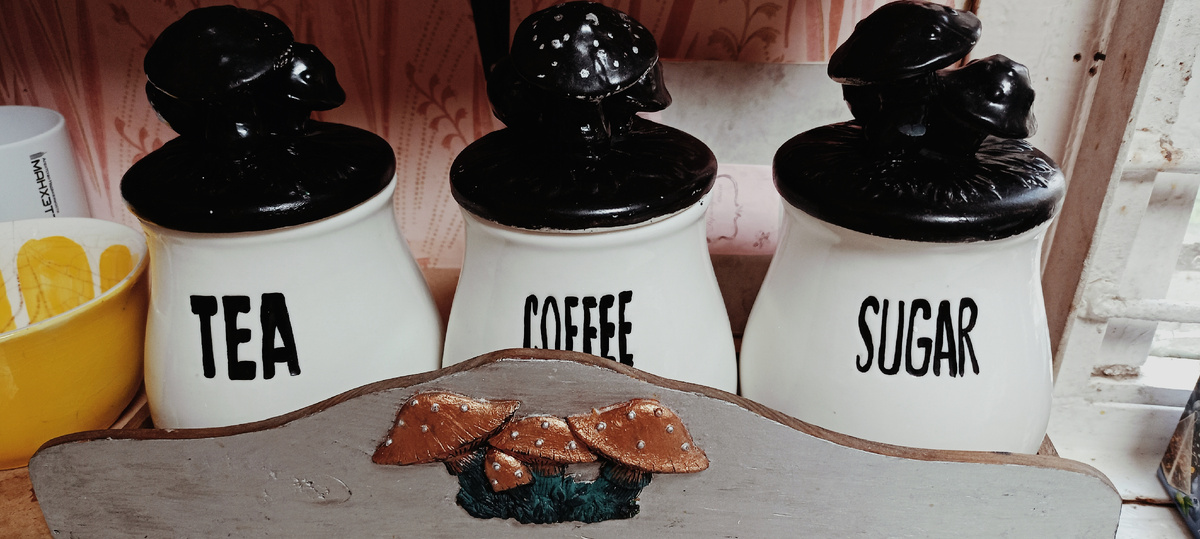 Баночки для чая, кофе и сахара