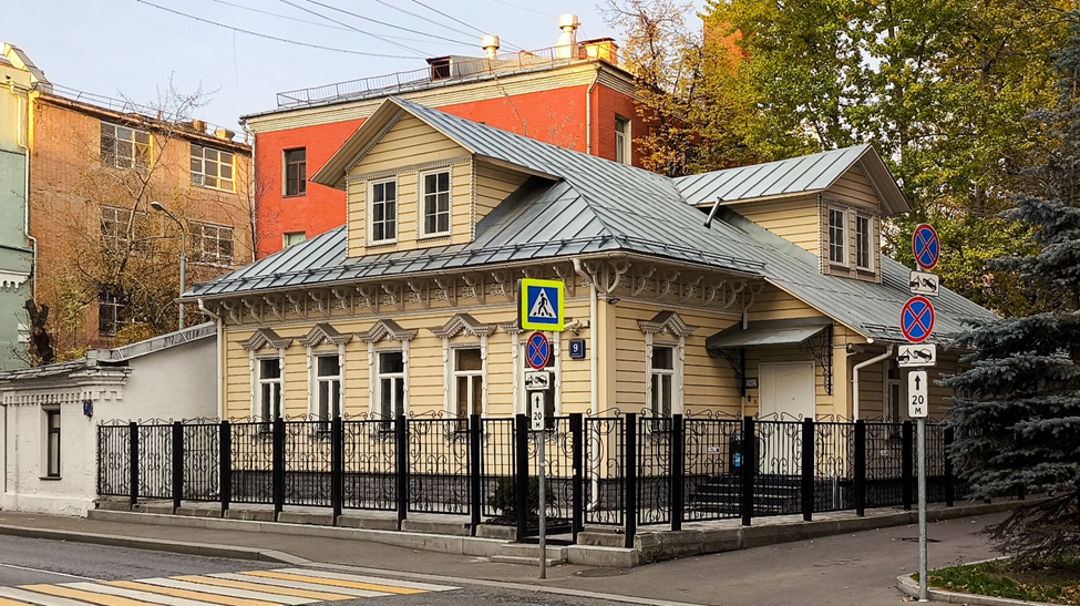 Дом П.О Федорова в 3-м Монетчиковском переулке д. 9, стр 1. (фото автора)