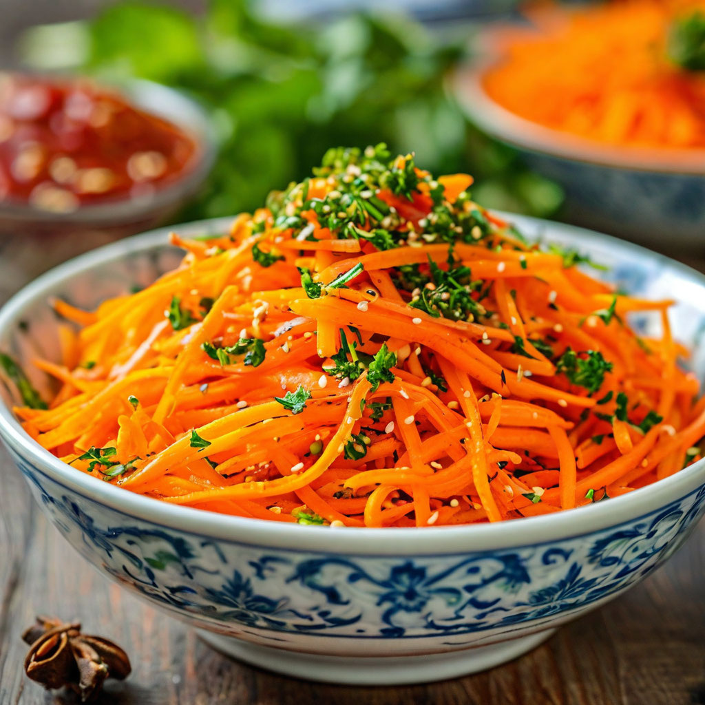 В его состав входит морковь, специи и приправы.