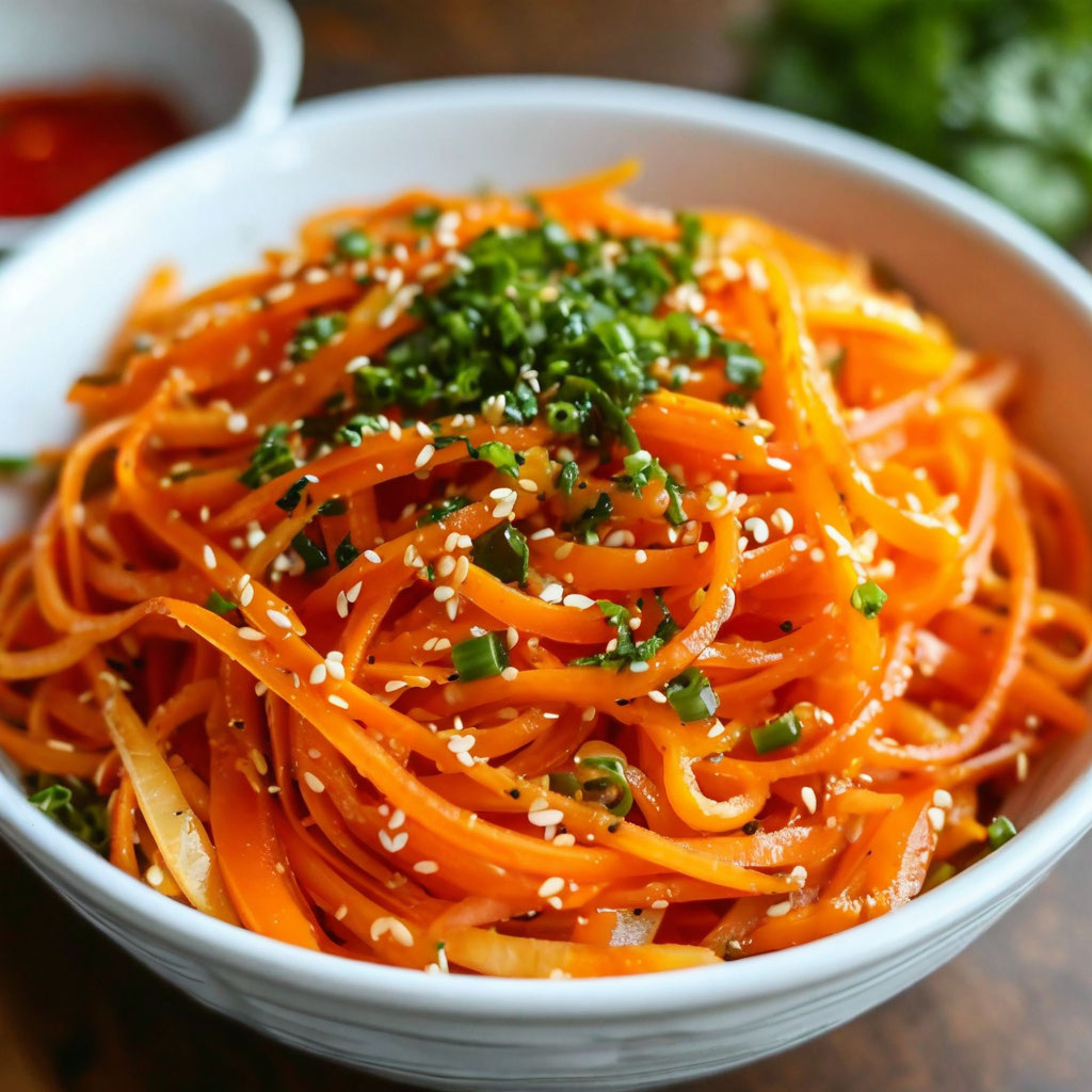 Морковь по-корейски - это салат.