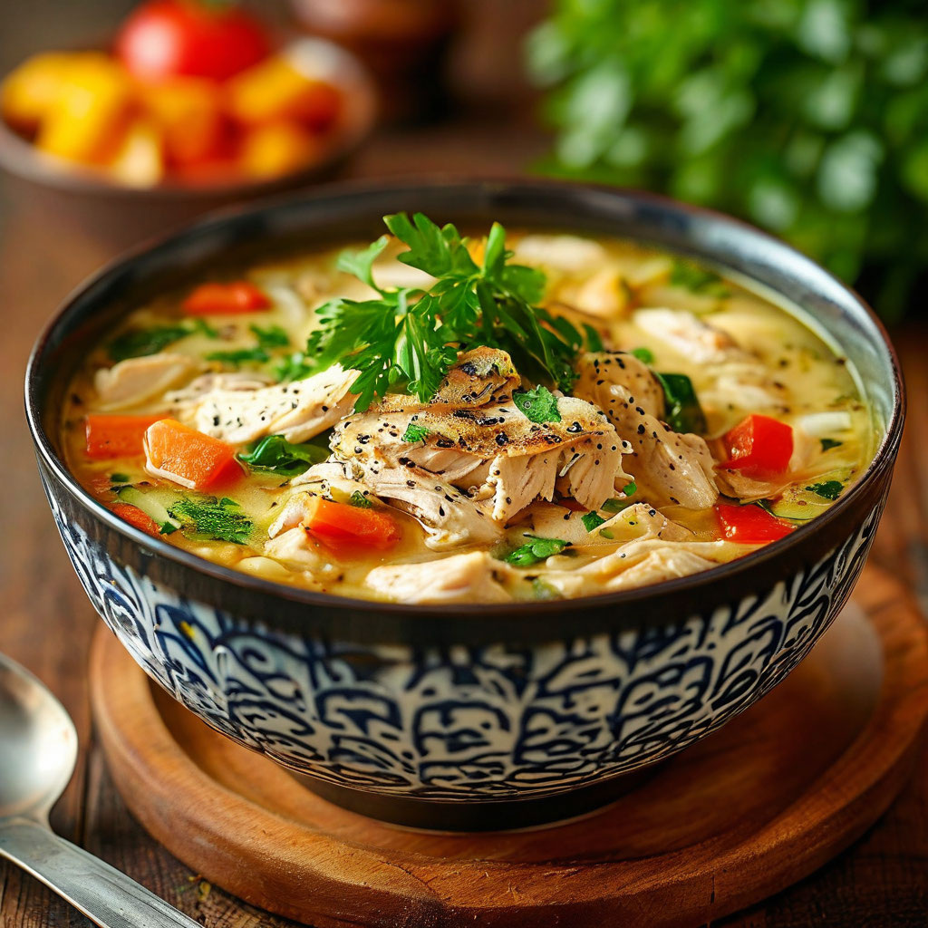 Куриный суп - одно из самых популярных первых блюд в мире, благодаря своей простоте и питательности.