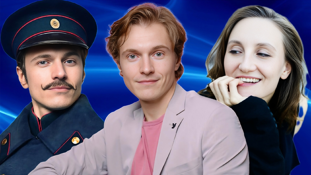 Актер и режиссер Максим Иванов и его жена Марина Ведяскина. Коллаж. Автор: Елена Д.