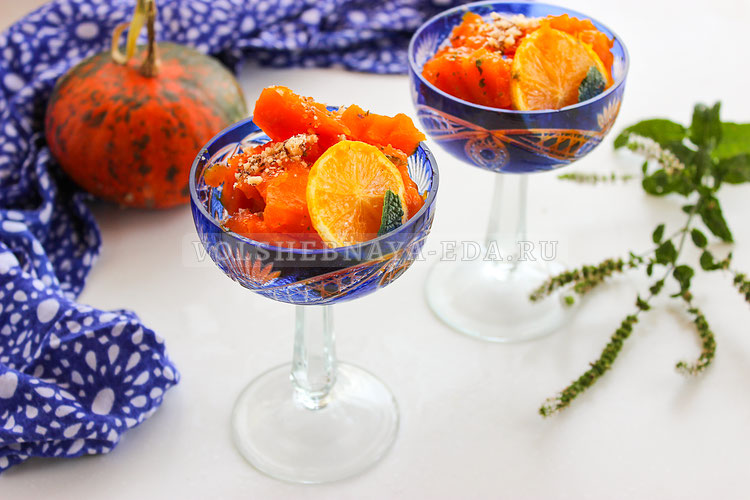 «Мармеладная» тыква по-турецки