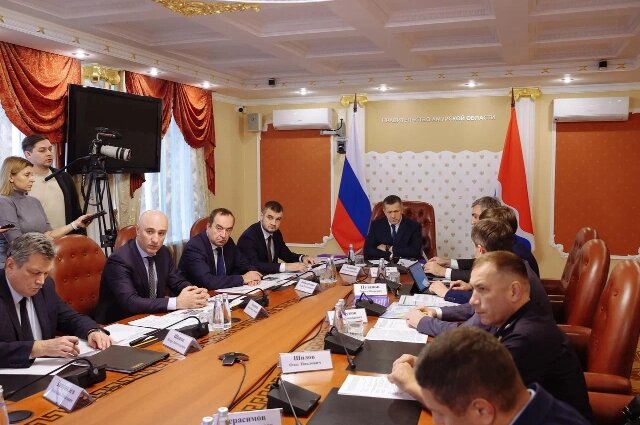    Юрий Трутнев провёл совещание по мастер-планам в Амурской области Фото: Пресс-служба полпреда Президента РФ в ДФО