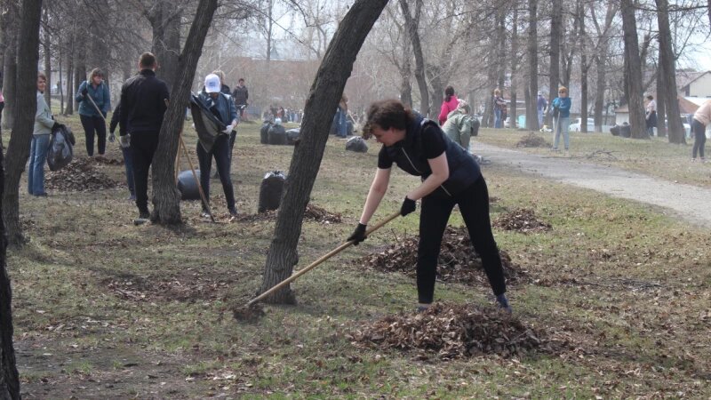     Общегородской субботник Мэрия Барнаула