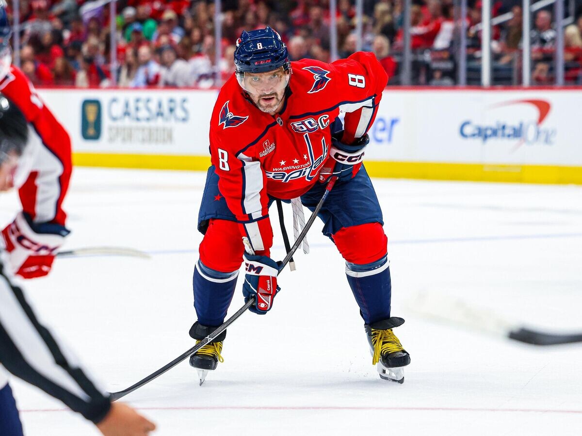    Хоккеист "Вашингтон Кэпиталз" Александр Овечкин© Фото : x.com/capitals