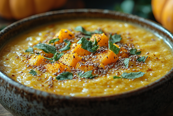    Каша из тыквы