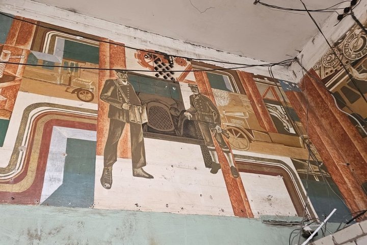 Роспись открыли в процессе ремонта. Предоставлено Анной Надыровой