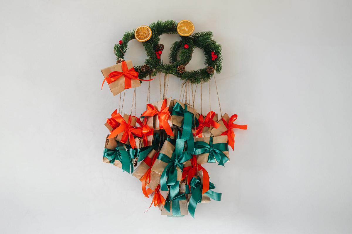 Подвесной адвент-календарь