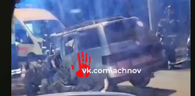    ваз врезался в газель Фото: Агентство чрезвычайных новостей