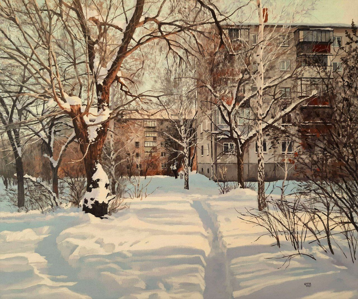 «Зимний день», Олег Щуров
