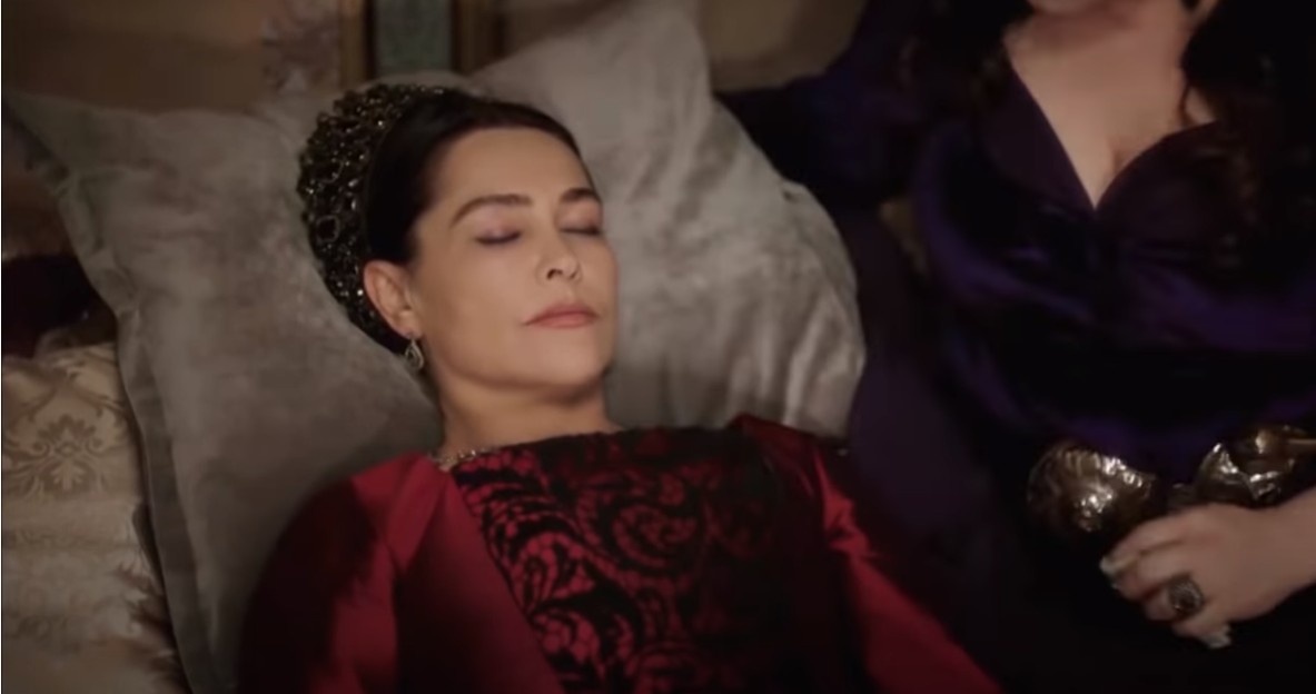 Стоп-кадр сериала "Империя Кесем", Турция. Сафие Султан