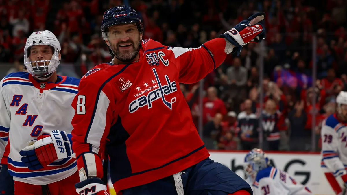 Александр Овечкин дважды забил "Рейнджерс". Фото: НХЛ