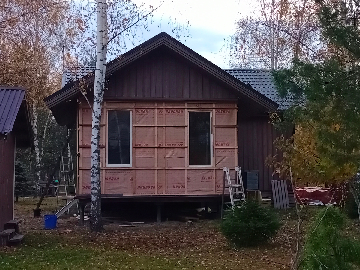 Фасад пристроя