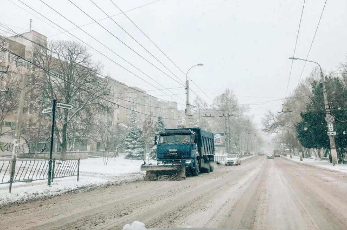    В Красноярске ученые дали рекомендации по уборке снега с дорог