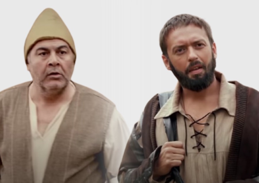 Стоп-кадр сериала "Великолепный век", Турция. Семья Ибрагима Паргали