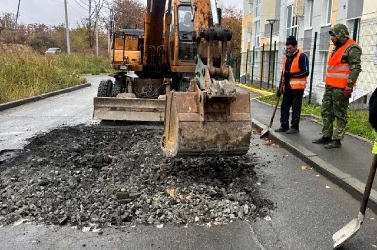    Ремонт на Стрелочной во Владивостоке планируют сделать за два дня